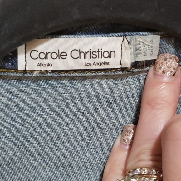 NWT plus size duster denim jacket - Picture 5 of 7